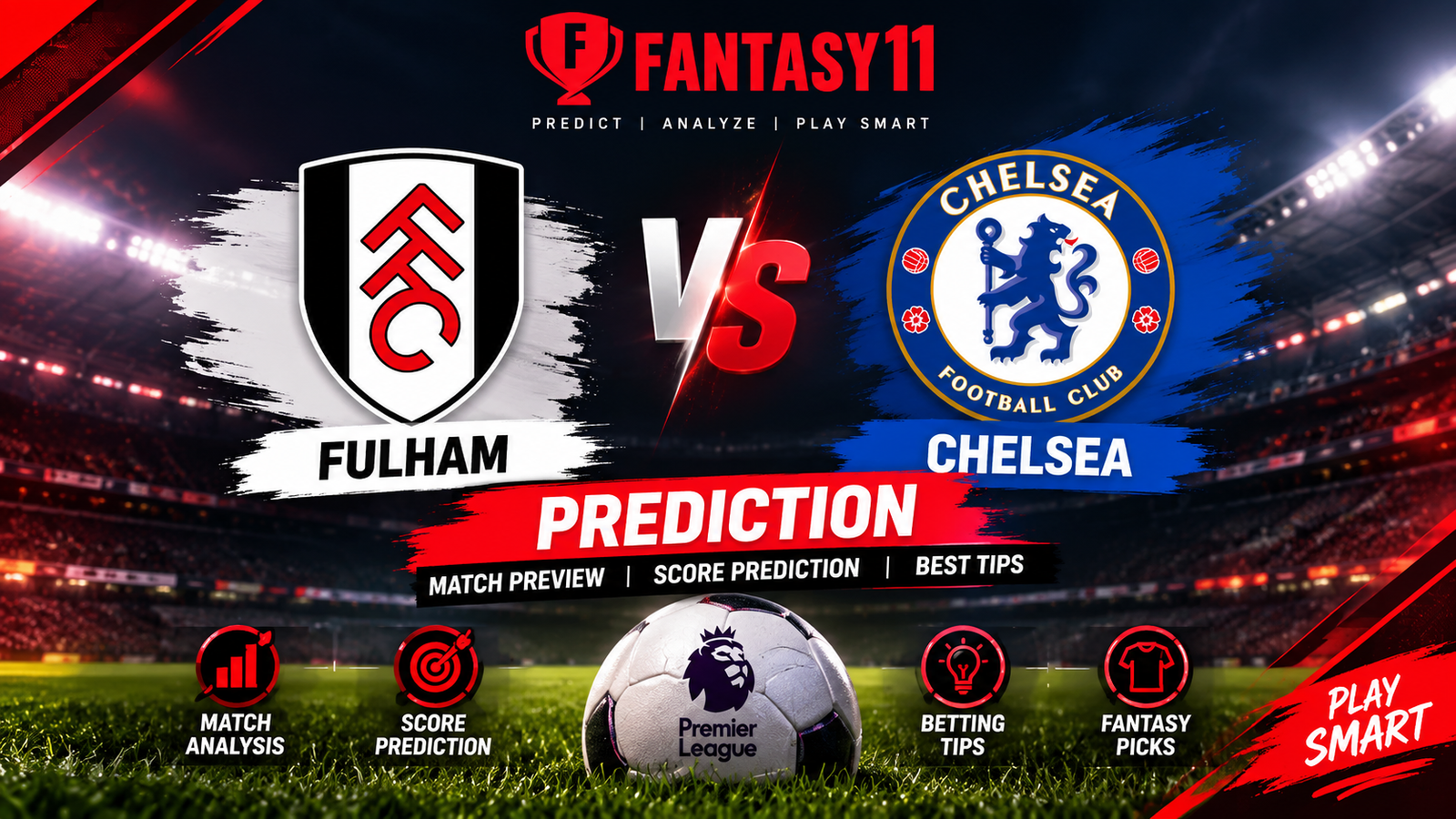 Fulham Chelsea Prediction match preview and score prediction