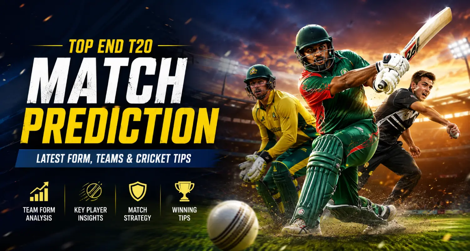 Top End T20 match prediction